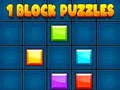 Spēle 1 Bloks Puzles online