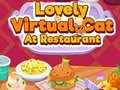 Spēle Skaists virtuālais kaķis restorānā online