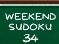 Spēle Nedēļas Nogales Sudoku 34 online