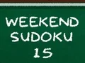 Spēle Nedēļas Nogales Sudoku 15 online