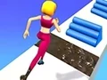 Spēle Meitene Skrien Skaistumam 3D online