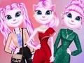 Spēle Kaķu meitenes modes izaicinājums online Spēle Kaķu meitenes modes izaicinājums online