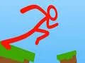 Spēle Stickman Parkour Craft online