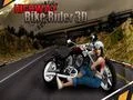 Spēle Motocikla braucējs uz šosejas 3D online