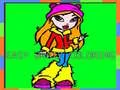 Spēle Vieglā Bratz Krāsošana online