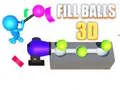 Spēle Aizpildiet Bumbas 3D online