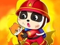 Spēle Mazais Panda Ugunsdzēsējs online Spēle Mazais Panda Ugunsdzēsējs online
