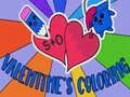 Spēle Krāsošana uz Valentīna dienu online