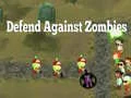 Spēle Aizsargāties pret zombijiem online