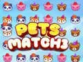 Spēle Mājas dzīvnieki Match3 online