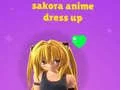 Spēle Sakora: Anime Apģērbs online