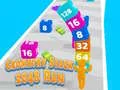 Spēle Ģeometriskais Kaudze 2048 Skrējiens online