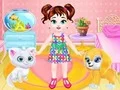 Spēle Bebes Teilor mājdzīvnieku kopšanas diena online