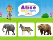 Spēle Alises Dzīvnieku Skaņu Pasaule online