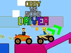 Spēle Obby pret Noob Vadītāju online Spēle Obby pret Noob Vadītāju online