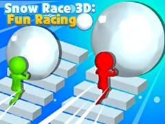 Spēle Sniega Sacensības 3D: Jautrās Sacensības online