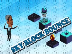 Spēle Debesu Bloku Leciena online Spēle Debesu Bloku Leciena online