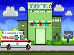 Spēle Ambulances bēgšana online