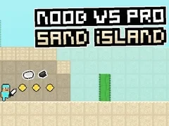 Spēle Nub vs Pro: Smilšu Sala online Spēle Nub vs Pro: Smilšu Sala online