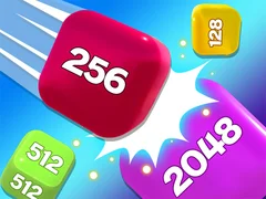 Spēle Ķēdes Kubi 2048 3D Apvienošanas Spēle online Spēle Ķēdes Kubi 2048 3D Apvienošanas Spēle online