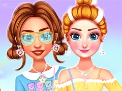 Spēle BFF Lovely Kawaii Apģērbi online