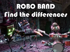 Spēle Robotu Grupa - Atrodi Atšķirības online Spēle Robotu Grupa - Atrodi Atšķirības online