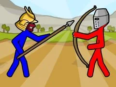 Spēle Stickman: Karalistes Sadursme online