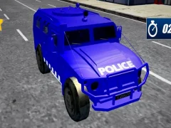 Spēle Policija, kas vada transportlīdzekļu simulatoru online