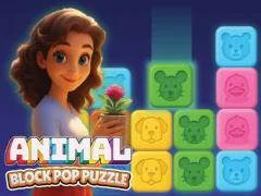 Spēle Dzīvnieku bloka pop mīkla online