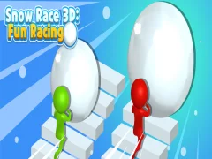 Spēle Sniega sacensības 3d jautras sacīkstes online Spēle Sniega sacensības 3d jautras sacīkstes online
