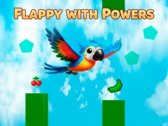 Spēle Flappy ar Powers online