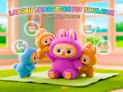 Spēle Labubu Tamagotchi mājdzīvnieku simulators online