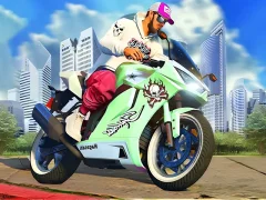 Spēle Motociklu sacīkšu braucējs: Road Mayhem online