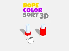 Spēle Virvju krāsu kārtošana 3d online Spēle Virvju krāsu kārtošana 3d online