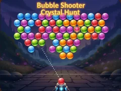 Spēle Bubble Shooter Crystal Hunt online
