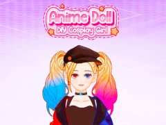 Spēle Anime lelle DIY cosplay meitene online