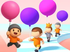 Spēle Balloon varoņi skrien un paceļas online