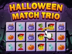 Spēle Halloween Match Trio online