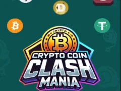 Spēle Kripto monētu sadursmes mānija online