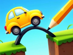 Spēle Uzzīmēt tilta mīklu online Spēle Uzzīmēt tilta mīklu online