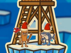 Spēle Tung Tung Sahur sniega arēna online