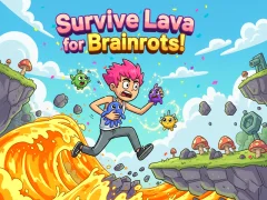 Spēle Izdzīvo Lava for Brainrots! online