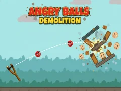 Spēle Angry Balls Demolition online