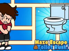 Spēle Labirints aizbēg tualetes skriešanās online