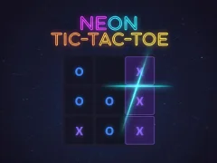 Spēle Neona Tic-Tac-Toe online