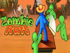 Spēle Zombiju plosta online
