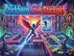 Spēle Stickhero Love Stickgirl online