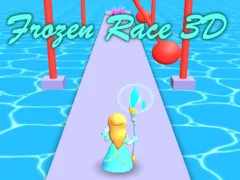 Spēle Frozen Race 3D online