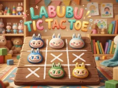 Spēle Labubu Tic Tac Toe online