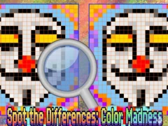 Spēle Spot the Differences Color Madness online